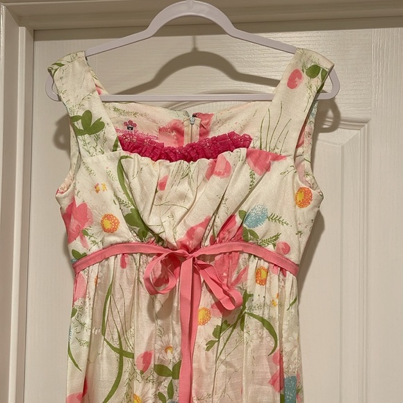 70's Princess Kaiulani Dress Size 14 - Picture 4 of 16